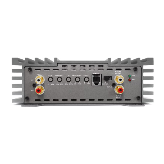 ZAPCO Z-2KD II Monofoniczny wzmacniacz klasy D do systemów SQ Moc przy 1Ω: 1 x 2000 W